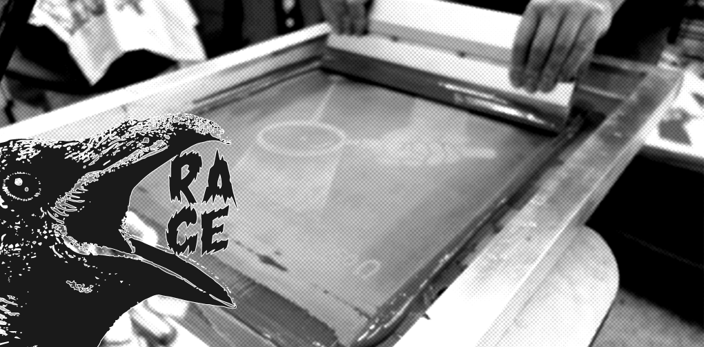Imagen de serigrafia rage
